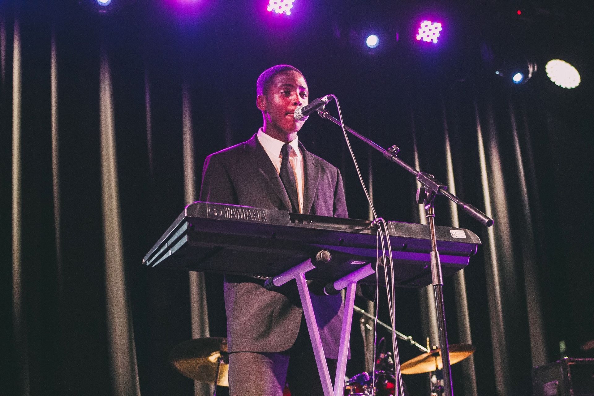 Blastbeat live event — students performing on stage